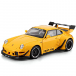 1/22 Porsche 993 RWB 911 Superauto Sulamist Mudel Sulamist Auto Mudel Heli ja Valgus T&otilde;mba Tagasi Laste M&auml;nguasi Kogumisobjektid S&uuml;nnip&auml;evakingitus kollane