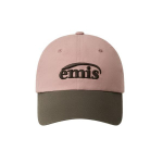 EMIS Kaks tooniline pestud nokkm&uuml;ts (Roosa, Oliiviroheline, Punane, Tumesinine, Must, Hall Denim) Pink