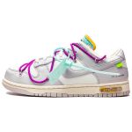 Nike X Off White Dunk Low 'Partii 21 50st' DM1602-100 40.5 white