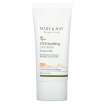 Mary & May, Cica rahustav p&auml;ikesekreem, tundlikule nahale, SPF 50+ PA++++, 1,69 fl oz (50 ml)