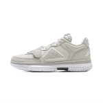 Li Ning Wow1 Low Basketball Shoes Men's Low top Gray White ABAU099-4 44