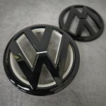 2025. aasta kuum Volkswagen Golf MK6 2009-2012 eesmise iluv&otilde;re embleem 135 mm ja tagumise pakiruumi embleem 110 mm 2 tk asendusauto logoga autotarvikud Front x Rear