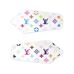 Louis Vuitton x Takashi Murakami Monogram Multicolor LV Backstage Juukseklamber Valge Mitmev&auml;rviline Naiste Streetwear M02496 Basic Packaging-Box Not Included