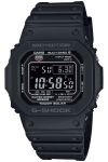 Casio p&auml;ikesetoitega must G-Shock GW-M5610U-1BJF meeste raadiojuhitav k&auml;ekell,