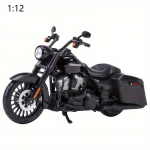 1:12. m&otilde;&otilde;tkava erinevad stiilid Harley Davidson 2017 Road King Special Classic Staatiline survevalatud mootorratta mudel Kogutav m&auml;nguasi Kingitus must