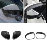 For Mitsubishi Xforce Outlander sport 2025 ABS Car Rearview Door Side Mirror Trim Rearview Mirror Rain Shield Cover Accessories ABS chrome A white