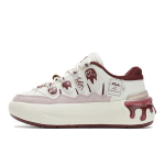 FILA CARROT Shoes Cushioning, Wear Resistant Low top Skateboard Shoes Women's Antique White F12W512143FAW 38 white