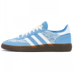 Adidas Originals Handball Spzl Libisemisvastased Kulumiskindlad Madalad Tallaosaga Rula Kingad Unisex Sinised Valged BD7632(TeamTen-) 39⅓