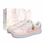 Li Ning Floating Boat Termilised Kerged Hingavad Libisemiskindlad Madalad Lumelaua Kingad Unisex Valge Roosa AGCS419-1(Team920-BOX) 35.5