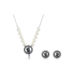 Swarovski Luige Disainiga Roodiumiga Pinnatud Kaelakee Naistele H&otilde;bedane 5680875 Shopping Bag