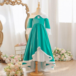Lapsed T&uuml;drukud Printsess Rosalina Rosetta Kleit S&uuml;nnip&auml;evapidu Halloween Cosplay Kost&uuml;&uuml;mid 100cm roheline
