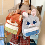Zootopia Nick Judy Palus Seljakott Winnie the Pooh Armas Suure Mahutavusega Seljakott Multikas Anime Cosplay Kott Lastele T&auml;iskasvanutele pruun