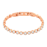 Swarovski Tennis Collection Roosa kullaga kaetud t&auml;ielikult teemantidega k&auml;ev&otilde;ru Naiste k&auml;ev&otilde;rud 5039938 Box (Random Color)