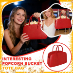 Kuum kile- Tooted: Filmi popcorni &auml;mber, 3D popcorni &auml;mber One Size punane