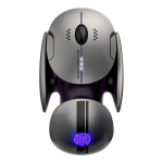 Inphic X2 H&auml;&auml;letu Bluetooth-hiir Metallist Alus Laetav Juhtmevaba M&auml;nguhiir Arvutile S&uuml;learvutile Kontorim&auml;ngudele