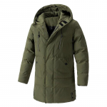 Talvised meeste soojad parkad Paksud vabaaja tuulekindlad pikad mantlid Meeste kapuutsiga jakid &Uuml;ler&otilde;ivad Tuulejope &Uuml;hev&auml;rviline meeste parka Suurused 8XL M