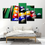 L&otilde;uendimaal 5 t&uuml;kki snuukriplakatid Moodne kodu seinakaunistus L&otilde;uendikunst HD prinditud seinapildid laste magamistuppa 40x60 40x80 40x100cm