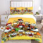 3 tk Pardi Lood Perekonna Voodipesu Komplekt 1 Pehme Tekikate + 2 Padjap&uuml;&uuml;ri, Masinpestav Sobib K&otilde;ikideks Hooaegadeks S040 155x200cm