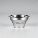 IKAPE Muudetava l&auml;bim&otilde;&otilde;duga espressoportaalfiltri korv T&auml;pne K&otilde;rge ekstraheerimine 54 mm/58 mm p&otilde;hjata portafiltrite jaoks
