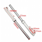 Paar H&otilde;bedane 530MM Esiamortisaator 27mm Honda Monkey Bike Mini Trail Bike Monkey DAX Z50A Z50R Z50J Z110 Z125 jaoks