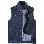 Vintage meeste varrukateta teksajakk Western Style Jean Jacket Tucker vest M