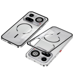Kaitse&uuml;mbris Nothing Phone 4A Pro Phone 4A jaoks Alumiiniumisulamist Metallraamiga Kaitserauaga J&auml;&auml;tunud Akr&uuml;&uuml;l Magsafe Traadita Laadimise Kate