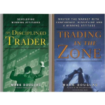 Trading in the Zone by Mark Douglas - Meistri turu enesekindlus, distsipliinistrateegiad, v&otilde;idutuju juhend Pehmekaaneline 2 books