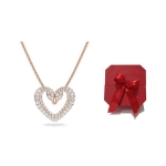 Swarovski Luige S&uuml;da Kaelakee Naiste kaelakee Roosa-Kuld 5628657 Box (Random Color)