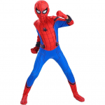 Laste Spiderman kost&uuml;&uuml;m maski ja kinnastega Superkangelane Lycra 3-4 aastat 110cm Sinine Punane 3 years/4 years