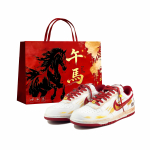 Nike Big Crimson Flame Gold, Hobuseaasta CNY piiratud, Ostukott Kulumiskindel Madalad Tennisejalatsid 355152-150(Team1054-) 42.5