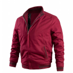 Lennujakk Kevads&uuml;gis Meeste Air Force One Jacket Plus Size jope L punane