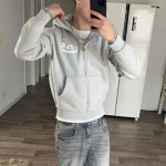 BeatStreet Harajuku Mitmek&uuml;lgne Retro Ins V&auml;rviline S&uuml;gis/Talv Uus Kapuutsiga T&otilde;mblukuga Huppar Mood Y2k R&otilde;ivad L hall v&auml;rv