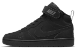 Nike Court Borough Mid 2 GS 'Triple Black' 36.5