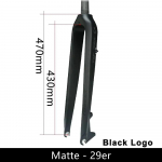 TOSEEK Maastikuratta S&uuml;sinik Kahvel MTB Kahvel 1-1/8 Sirge Sobivus Rattale 26/27.5/29er Ketaspidur 160mm Maastikuratta Osad Matte - 29er