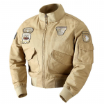 Bomber Jacket Meeste Thermal Coat Airborne Pilot Jope L khaki