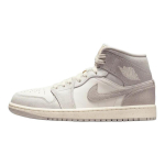 Air Jordan 1 SE naiste keskmise k&otilde;rgusega retro korvpallijalatsid helehall/valge IB7010-001 37.5 gray