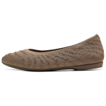 Skechers Vabaaja Slip-On Korterid Mugavad Mitmek&uuml;lgsed Naiste Korterid Mokapruun 159435-MOC 35