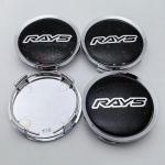 4 tk RAYS Logo Embleem Auto Velje Keskkattekatteid OD 74MM / ID 69MM Velgede Rummu Kate Veljekate Kate Rays Racing M&auml;rk Autotarvikud RAYS Badge&4pcs T75 Wheel Caps