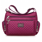 Yogodlns Fashion mitme taskuga &otilde;lakott Naiste veekindel Oxford Crossbody kott uhiuus Messengeri k&auml;ekott Ostlemine Mom Tote 27*10*19cm tumesinine v&auml;rv