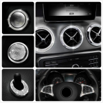 Teemantkleebis Mercedes Benz GLA200 CLA220CLA260 CLA200 Auto sisekujunduse tarvikud Kleebis Spetsiaalne auto stiil 01