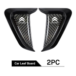 Citroen C1 C3 C4 DS3 Enamiku Mudelitele 2 tk S&uuml;sinikkiust Auto K&uuml;lgm&auml;rgise Kleebised K&uuml;lgm&otilde;&otilde;tmed Poritiiva Muudetud Auto K&uuml;lgtiiva Leht RO6 gray