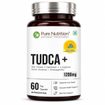 Pure Nutrition TUDCA+ (1200 mg) | Tudca Toidulisand piimohaka, v&otilde;ilille, L-arginiini, žen&scaron;enni ja ashwagandhaga | Maksatervis, sappi vool