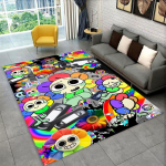 M&auml;ngu Dandy Maailm Multikas Libisemiskindel Ala-vaip elutuppa, magamistuppa, m&auml;ngutuppa, pehme vaip p&otilde;randamatt kodu kaunistus vaip ruum 80x120cm