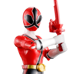 BANDAI tegevuskangelane Shinken Punane Super Sentai sari Samurai Shinkenger red