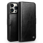 Qialino Ehtne Nahast Klapp-Telefonikott iPhone Air 17 16 15 14 Plus 13 12 Pro Maxile K&auml;sit&ouml;&ouml;na Valmistatud Moodne &Auml;rikate Kaardiga iPhone 15 Pro