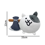 Multikas The Battle Cats Palusnukk Nyanko Suur S&otilde;da T&auml;idisloom Pehme Loomakutsikas Palusfiguurid Lastele F&auml;nnidele S&uuml;nnip&auml;evakingitused