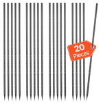 VEVOR armeerimistalad, 609,6 mm / 24 tolli, Tugevdatud, 0,47-tollise l&auml;bim&otilde;&otilde;duga 61 x 1.2 x 1.2 cm