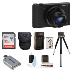 SONY Cyber-shot DSC-WX500, Digikaamera, 30x optiline suum, 18,2 megapikslit, Must, DSC-WX500 BC must