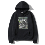 Vintage Rapper The Notorious Big Biggie Smalls Graafiline Huppar Meestele Naistele Hip Hop &Uuml;legabariidiline Dressipluus Mehelik Fliis Puuvillane Huppar 2XL black