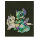 5D koletis multifilm Teetegemise teemanttikandid Mosaiik Kaunista Broderies Teemantmaal 20X30